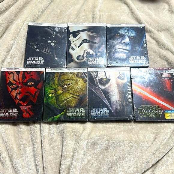 Star Wars BluRay Steel book collection - Picture 1 of 2